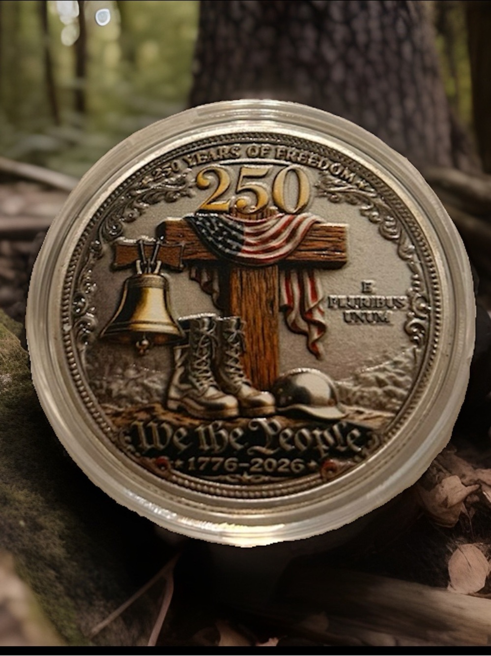 I have one for my Grandpas memorial it’s a beautiful coin to collect.